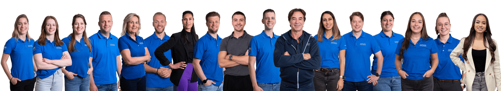 Team van Fysiotherapie Strijp-S in Eindhoven – specialisten in echografie