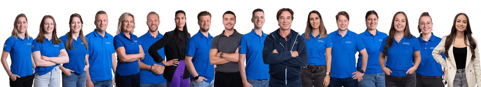 Het team van Fysiotherapie Strijp-S in Eindhoven